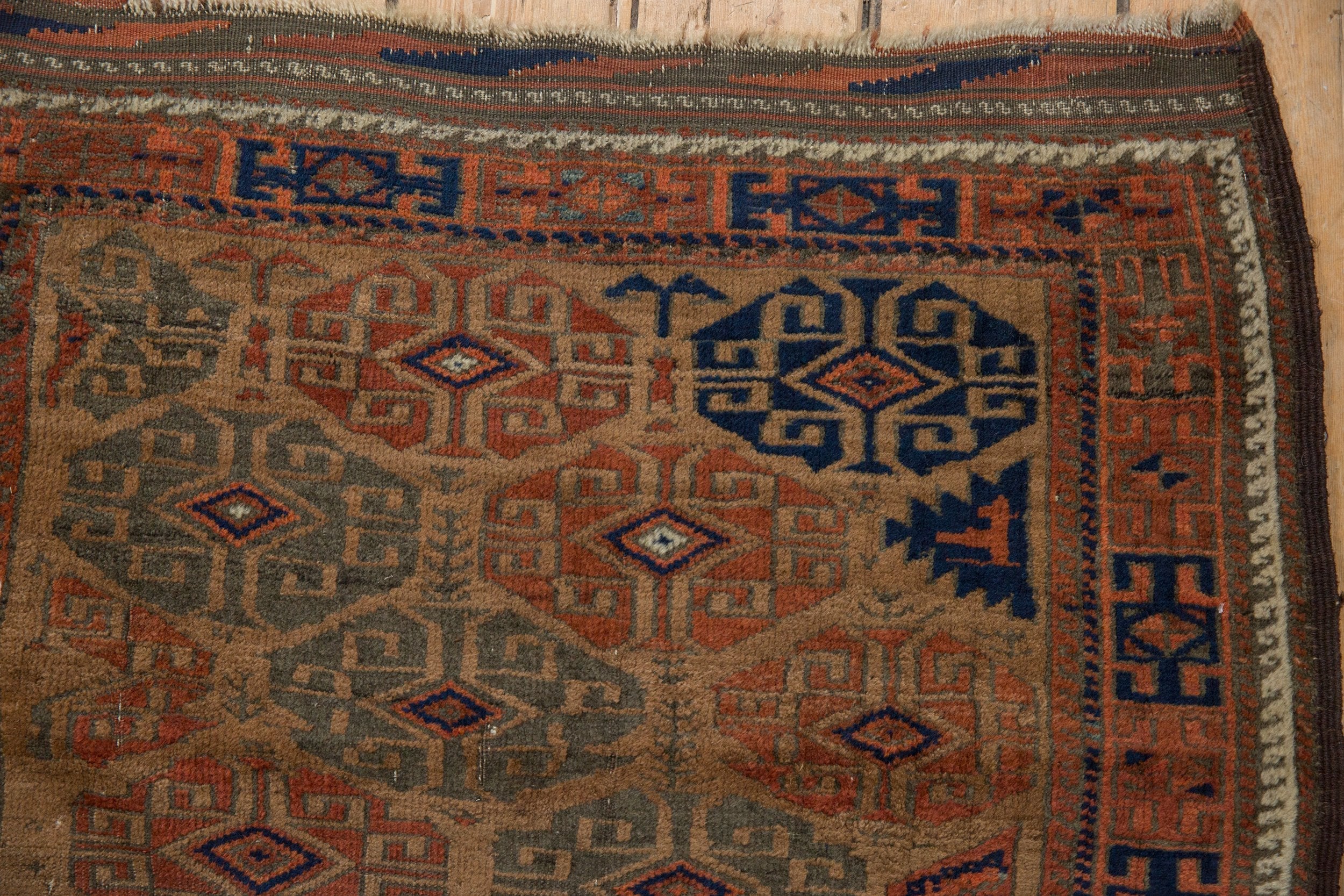 3x6 Antique Belouch Rug Runner // ONH Item 8981 Image 4