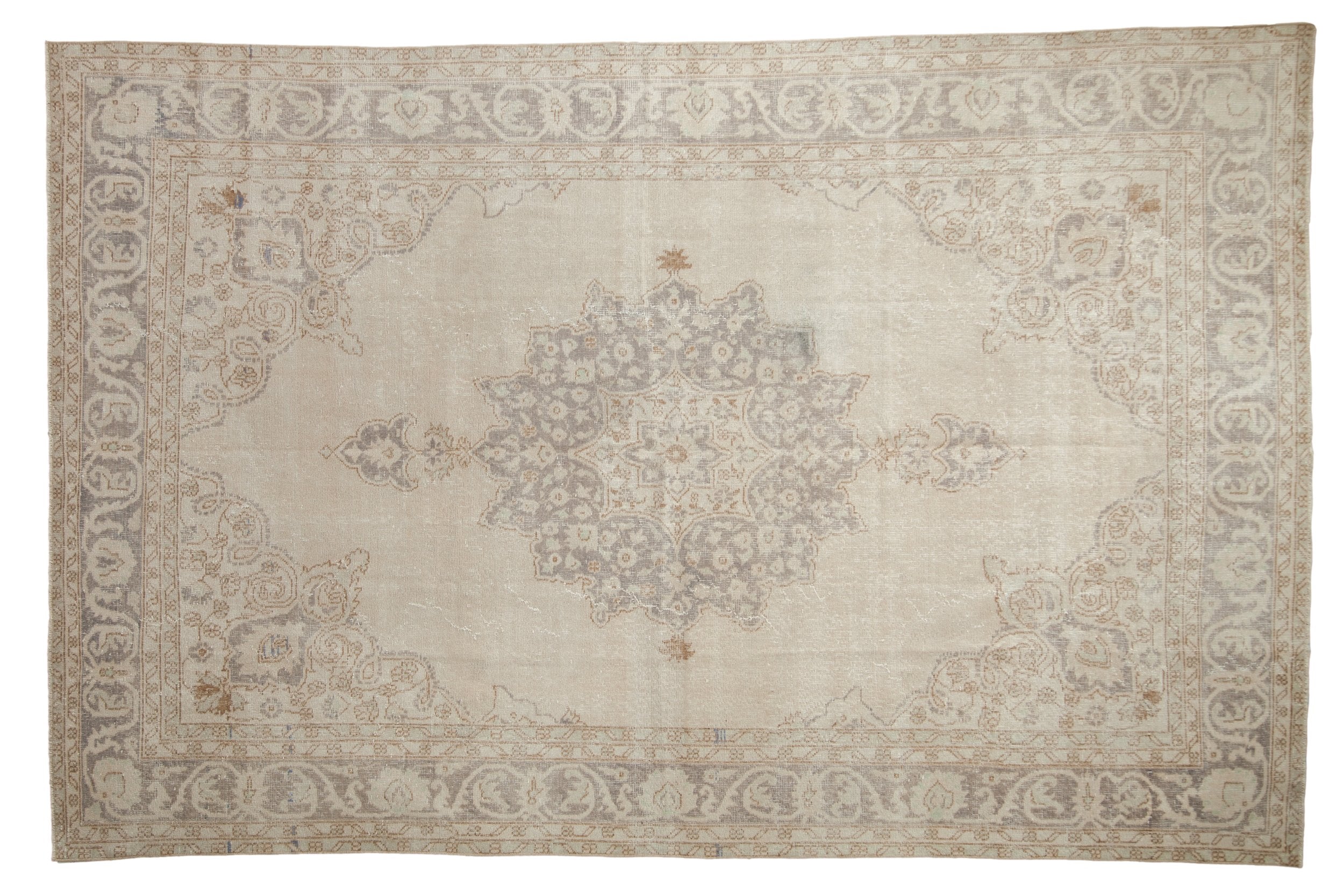 6.5x10 Vintage Distressed Sparta Carpet // ONH Item 9002