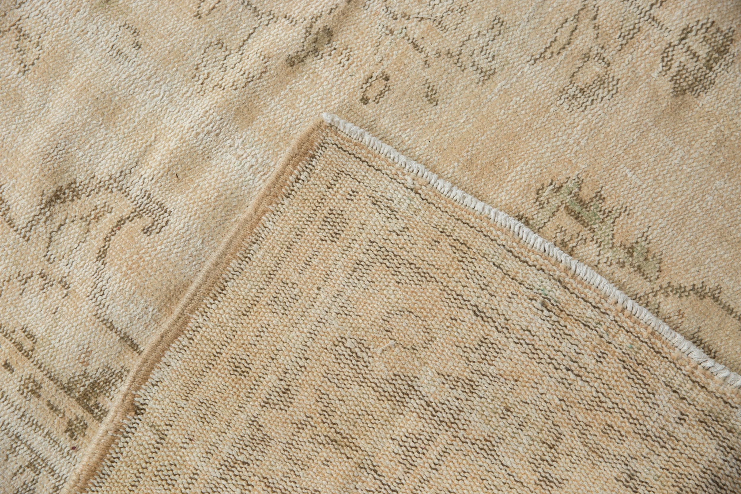 6.5x9.5 Vintage Distressed Oushak Carpet // ONH Item 9020 Image 11