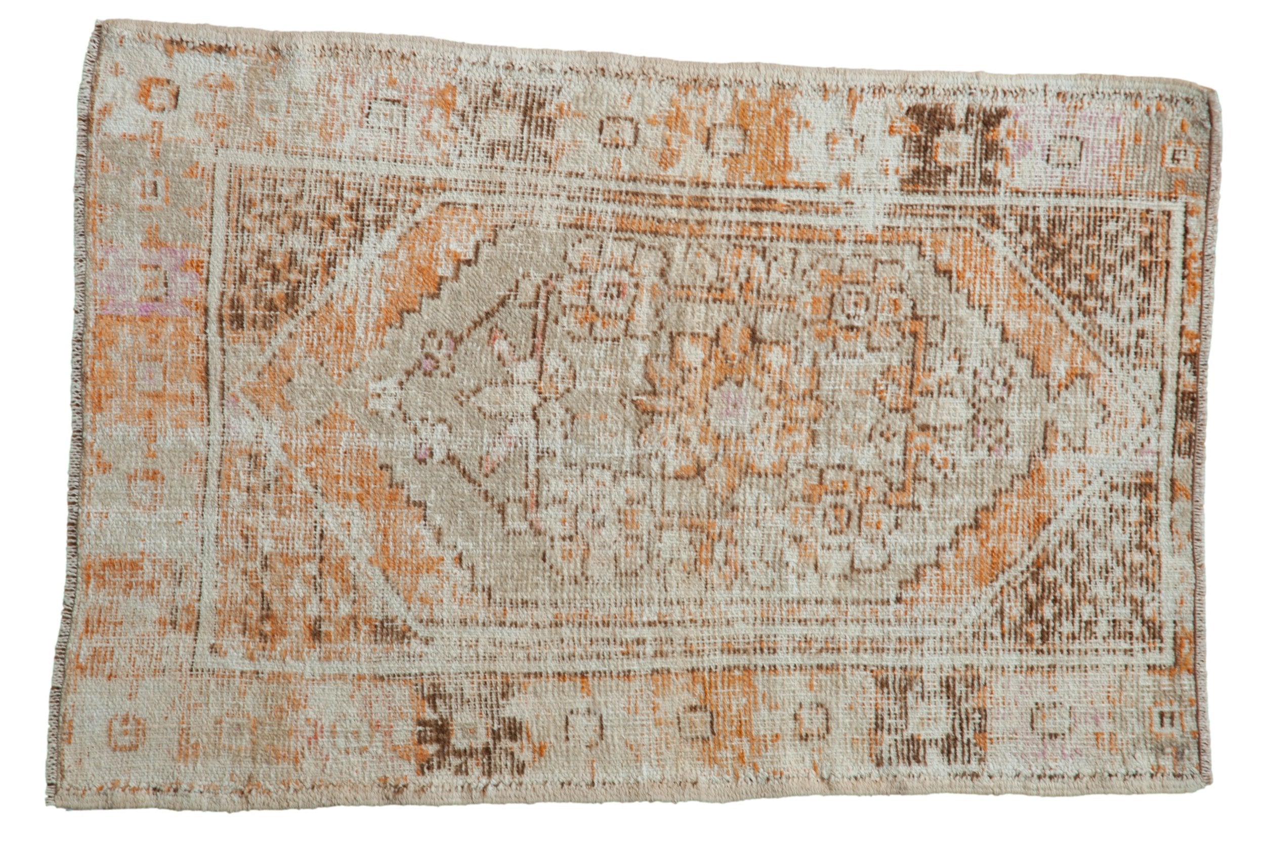 2.5x4 Vintage Distressed Oushak Rug // ONH Item 9351