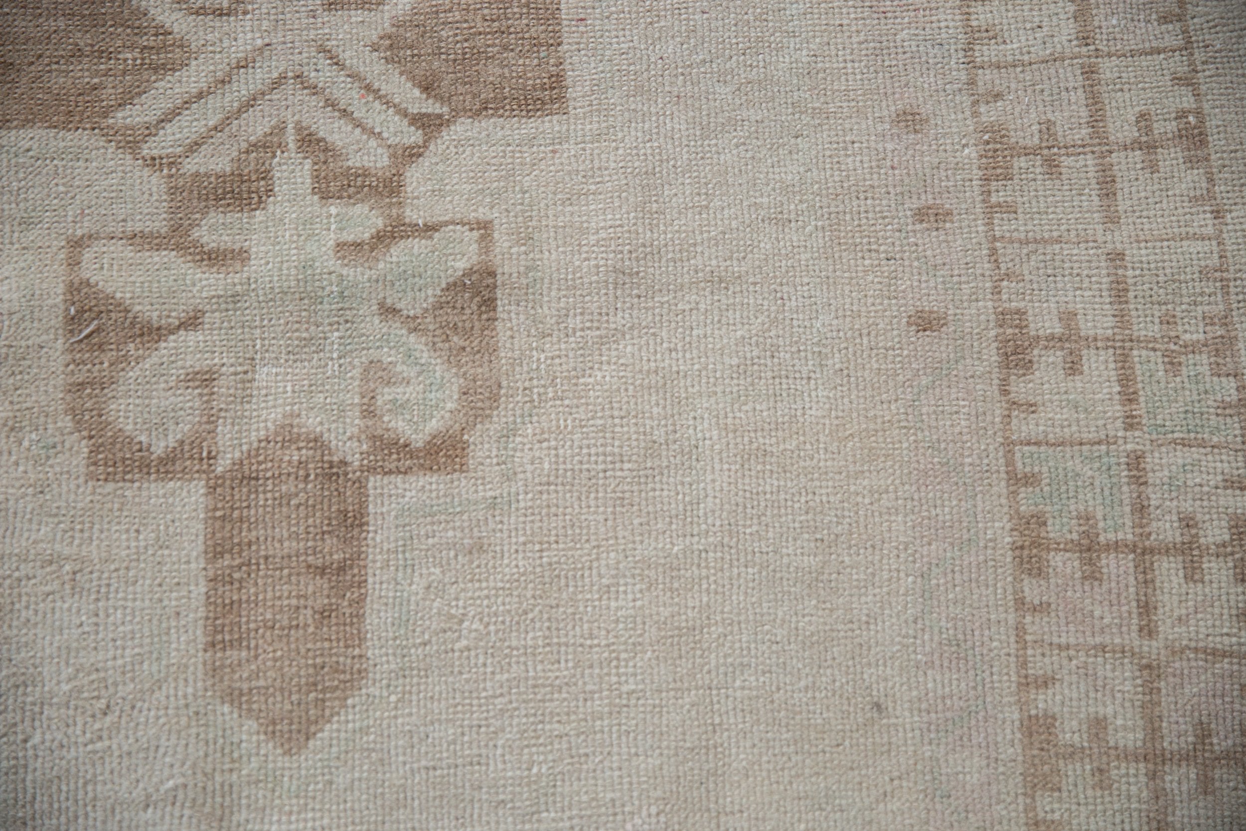 4.5x9.5 Vintage Distressed Oushak Rug Runner // ONH Item 9383 Image 4