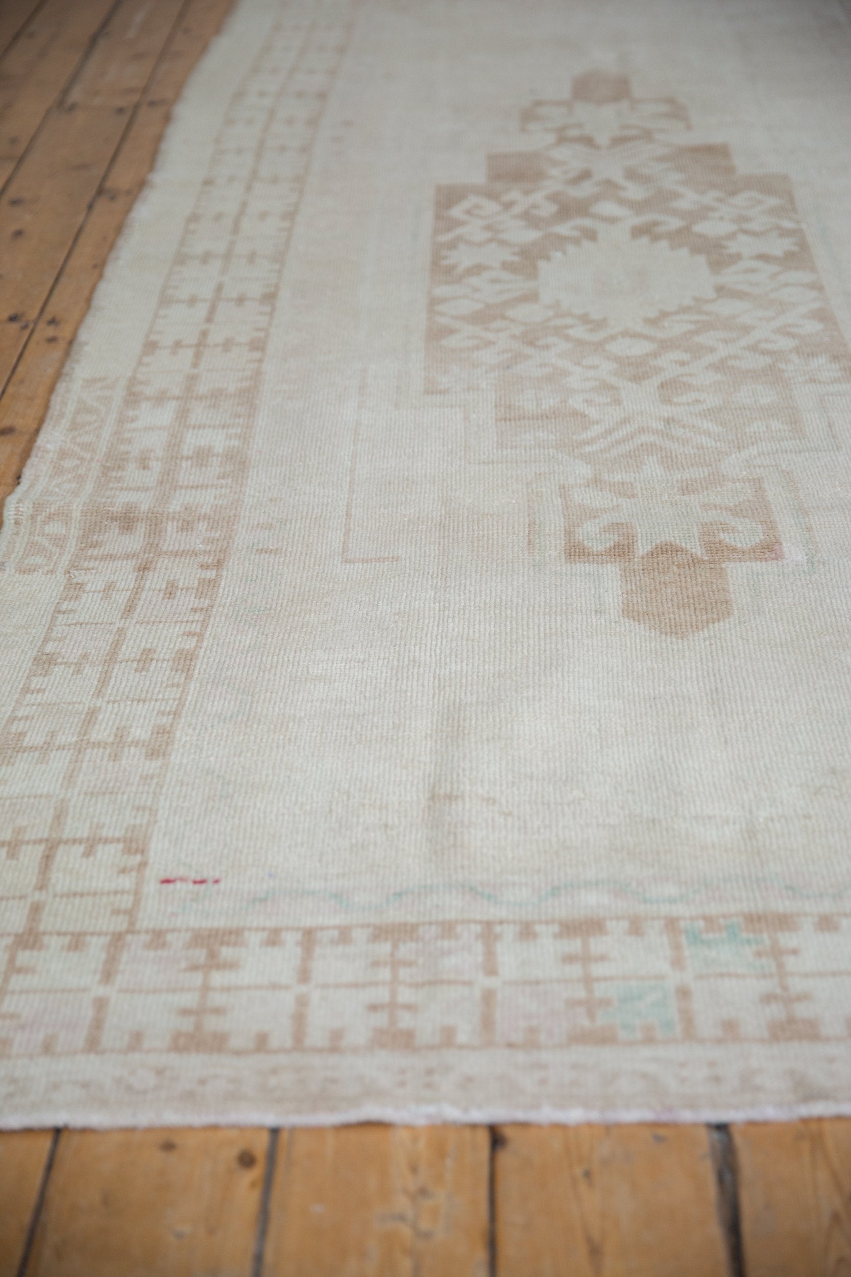 4.5x9.5 Vintage Distressed Oushak Rug Runner // ONH Item 9383 Image 6
