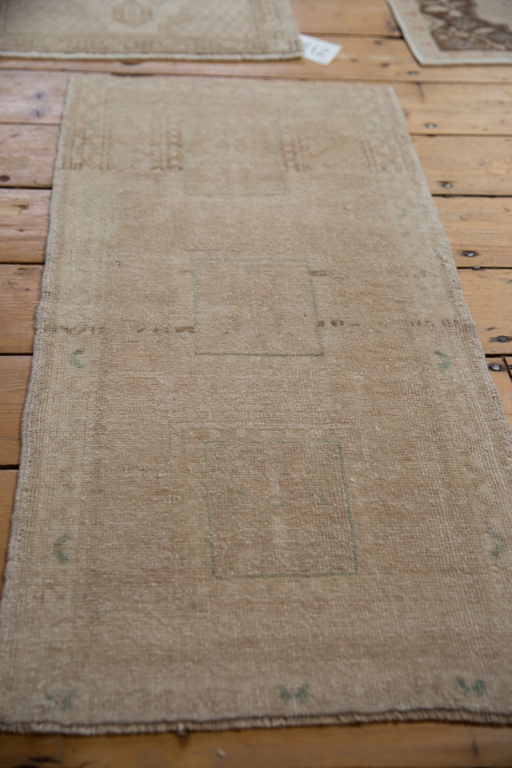 1.5x3 Vintage Distressed Oushak Rug Mat // ONH Item 9403 Image 3