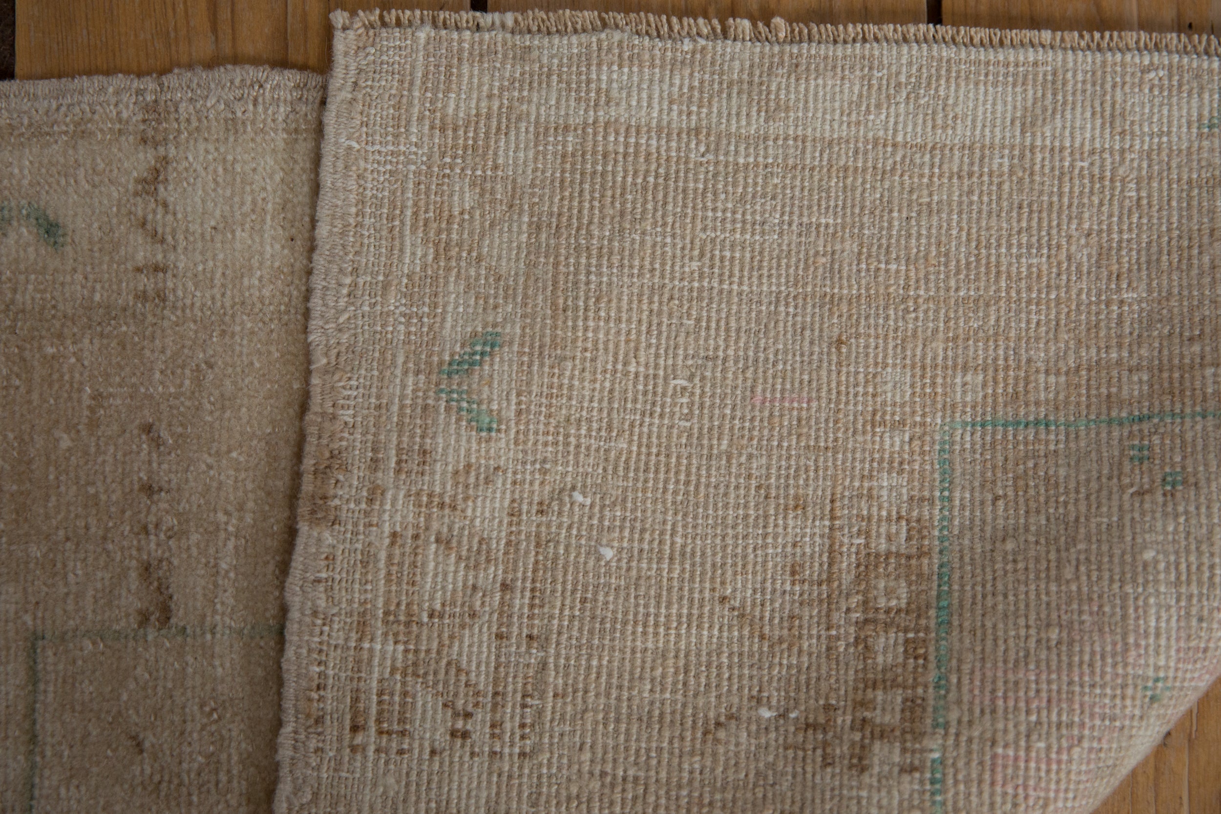 1.5x3 Vintage Distressed Oushak Rug Mat // ONH Item 9403 Image 6