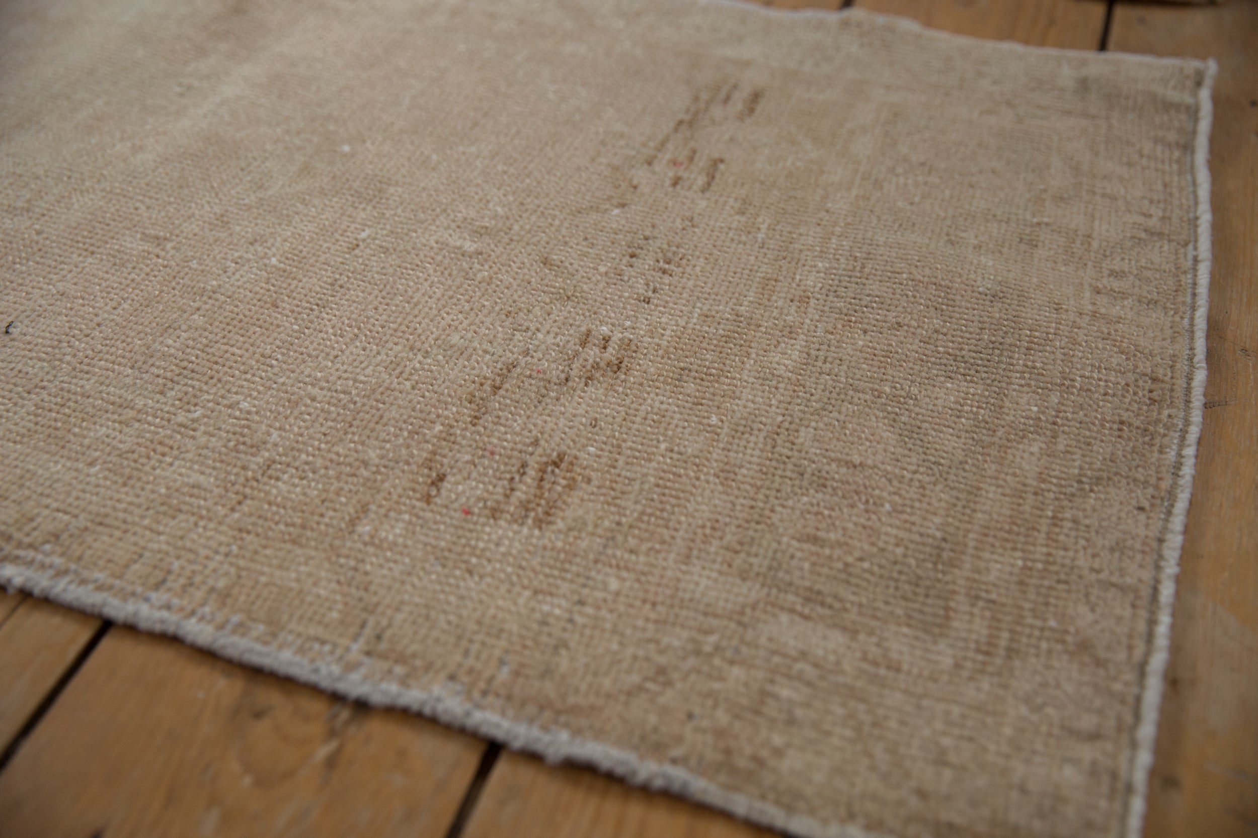 1.5x4 Vintage Distressed Oushak Rug Mat Runner // ONH Item 9404 Image 2