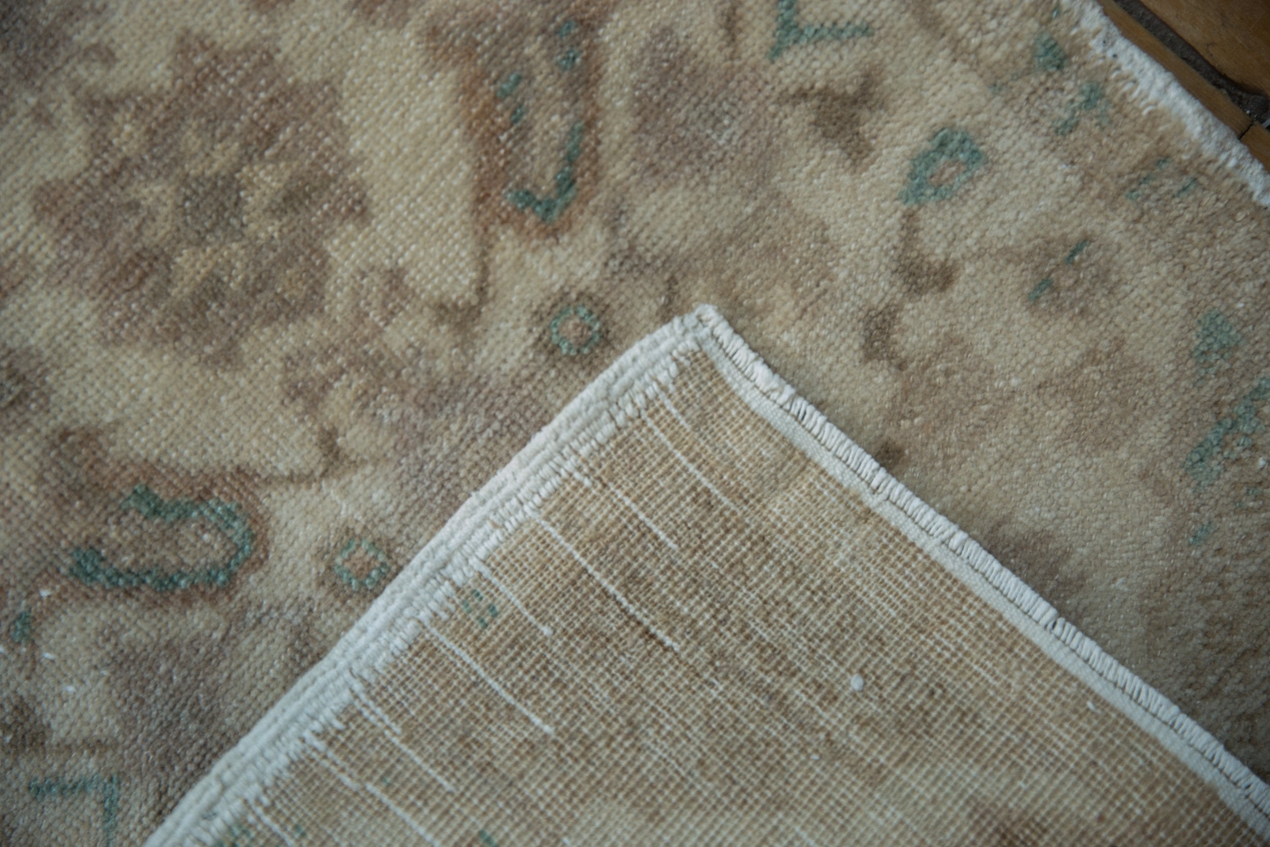 1.5x3.5 Vintage Distressed Oushak Rug Mat Runner // ONH Item 9422 Image 6