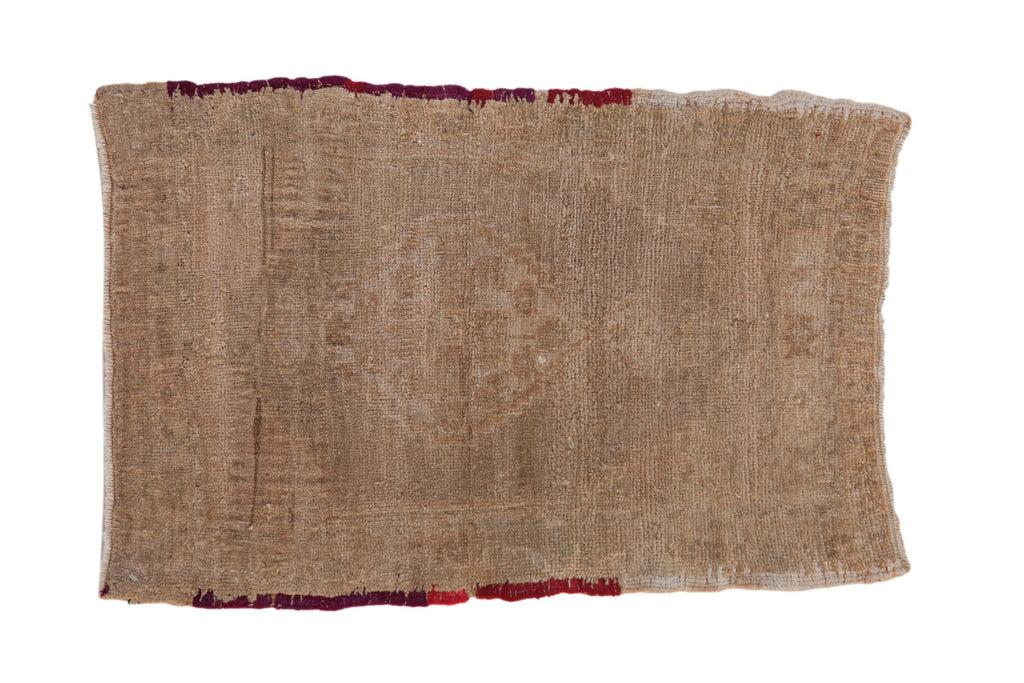 2x3 Vintage Distressed Oushak Rug Mat // ONH Item 9481