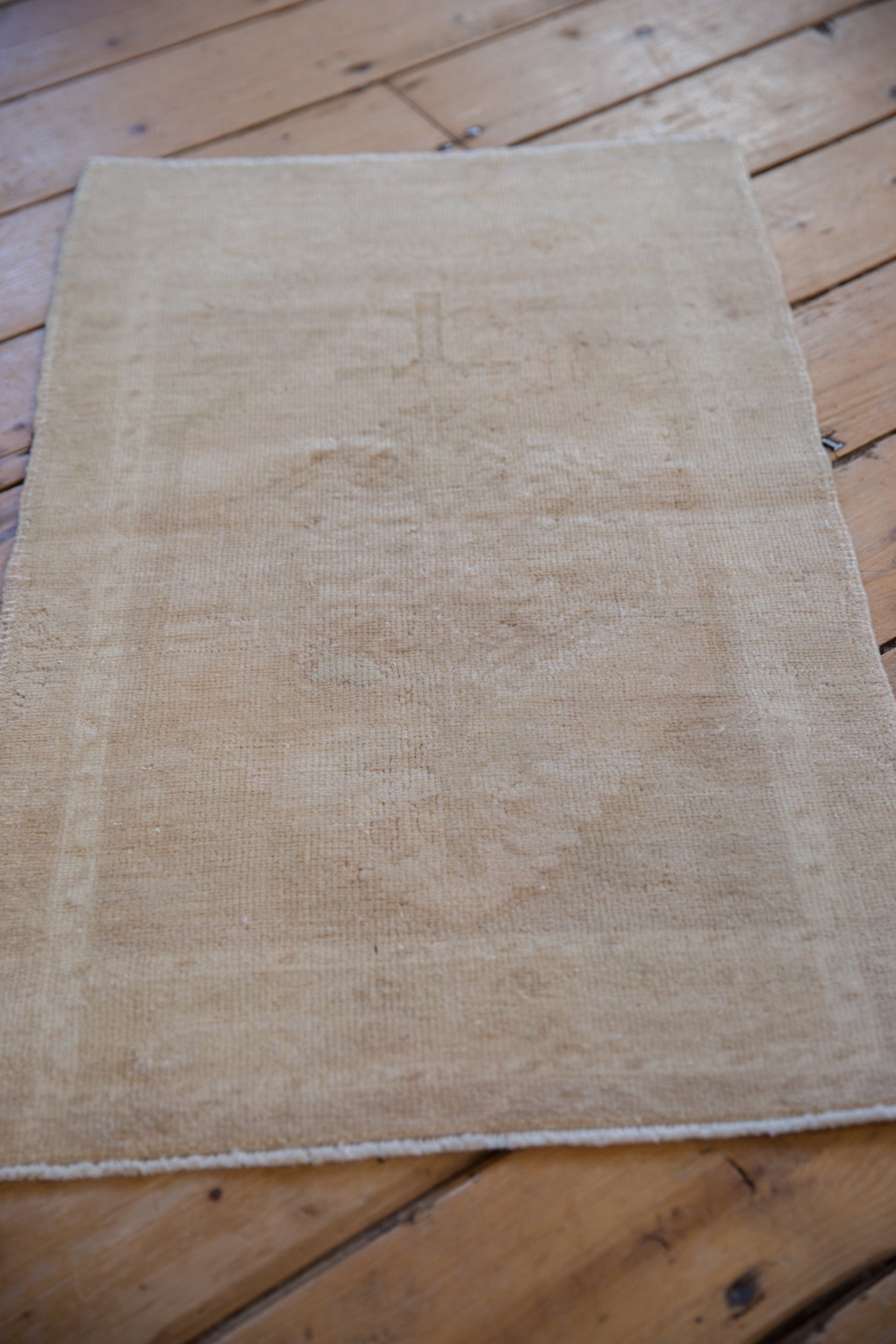 1.5x3 Vintage Distressed Oushak Rug Mat // ONH Item 9485 Image 3