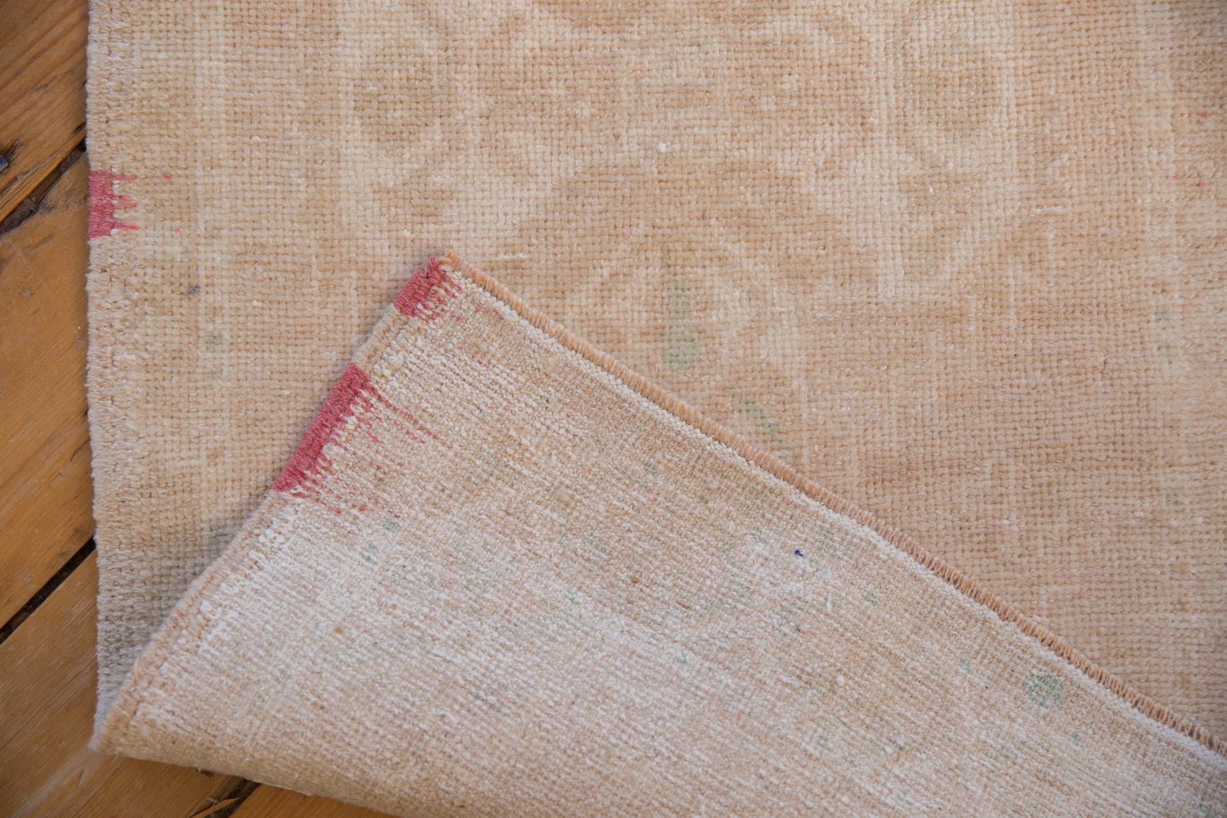 2x4 Vintage Distressed Oushak Rug Runner // ONH Item 9486 Image 4