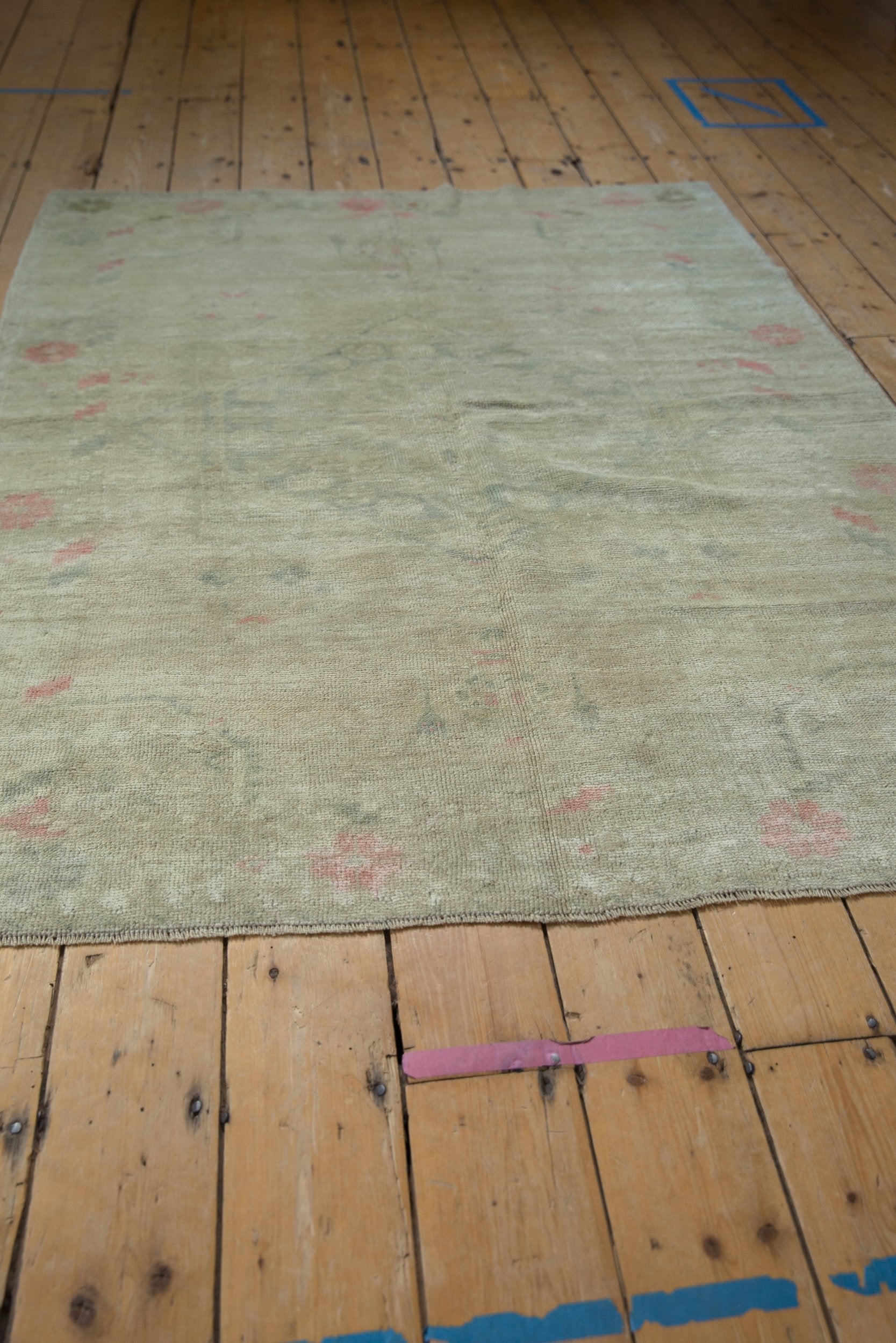 4.5x6 Vintage Distressed Oushak Rug // ONH Item 9552 Image 3