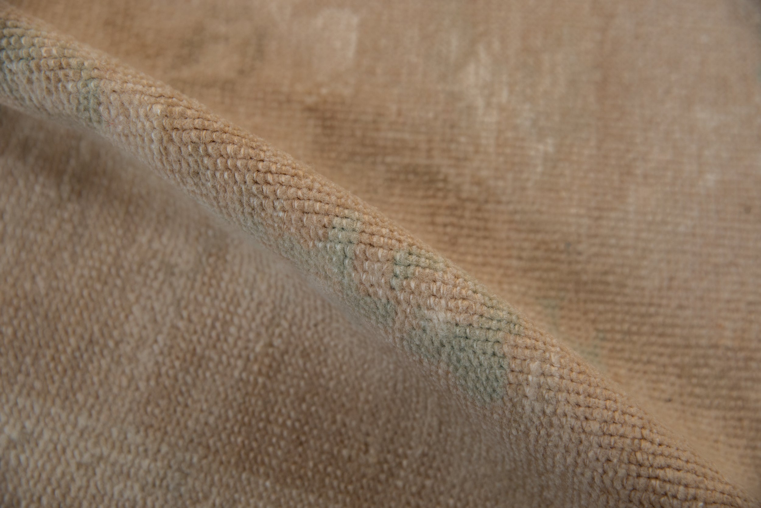 1.5x3.5 Vintage Distressed Oushak Rug Mat Runner // ONH Item 9582 Image 4