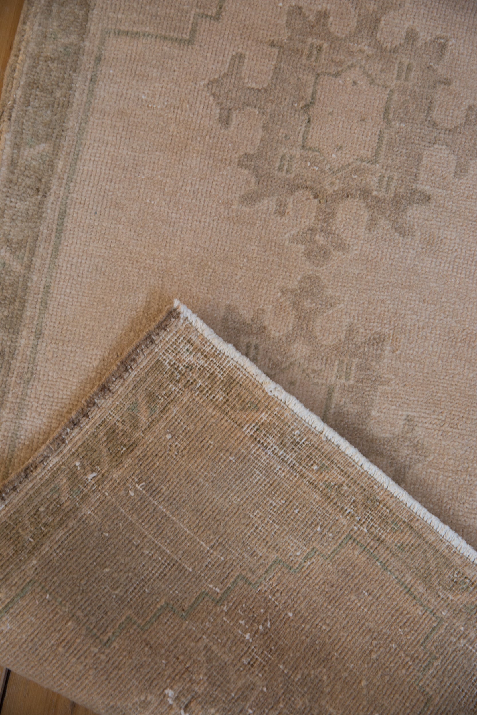 1.5x3.5 Vintage Distressed Oushak Rug Mat Runner // ONH Item 9587 Image 5