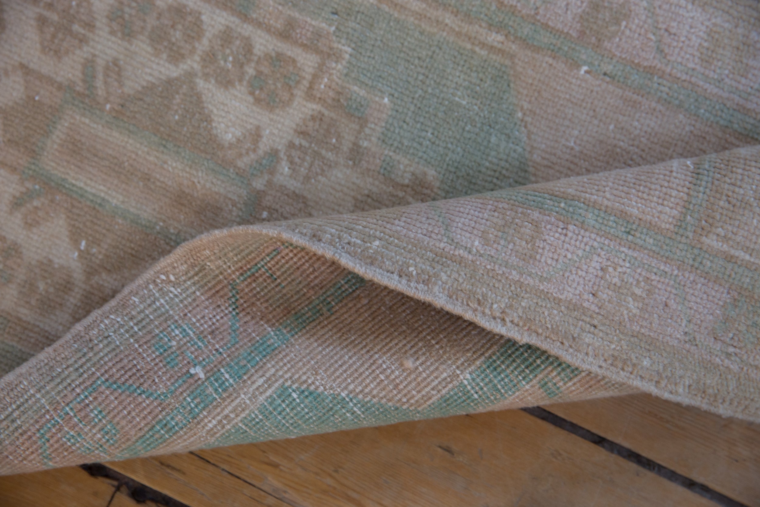 1.5x3.5 Vintage Distressed Oushak Rug Mat Runner // ONH Item 9588 Image 5