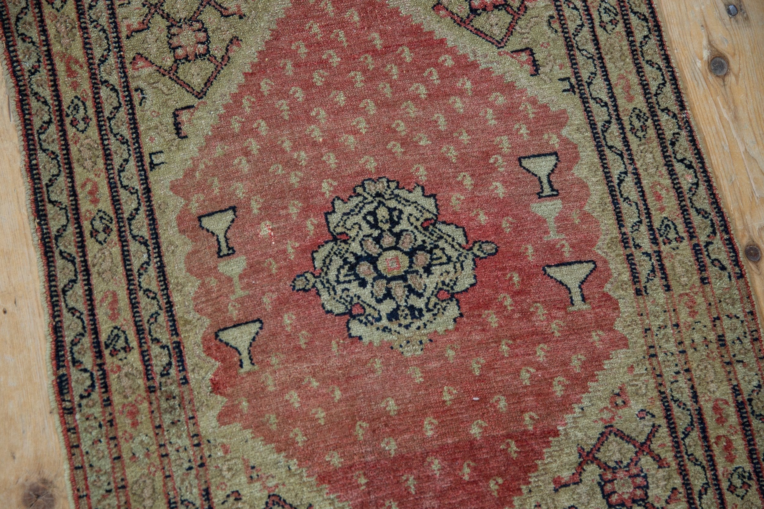 2x3 Antique Fine Senneh Rug Mat // ONH Item 9630 Image 3