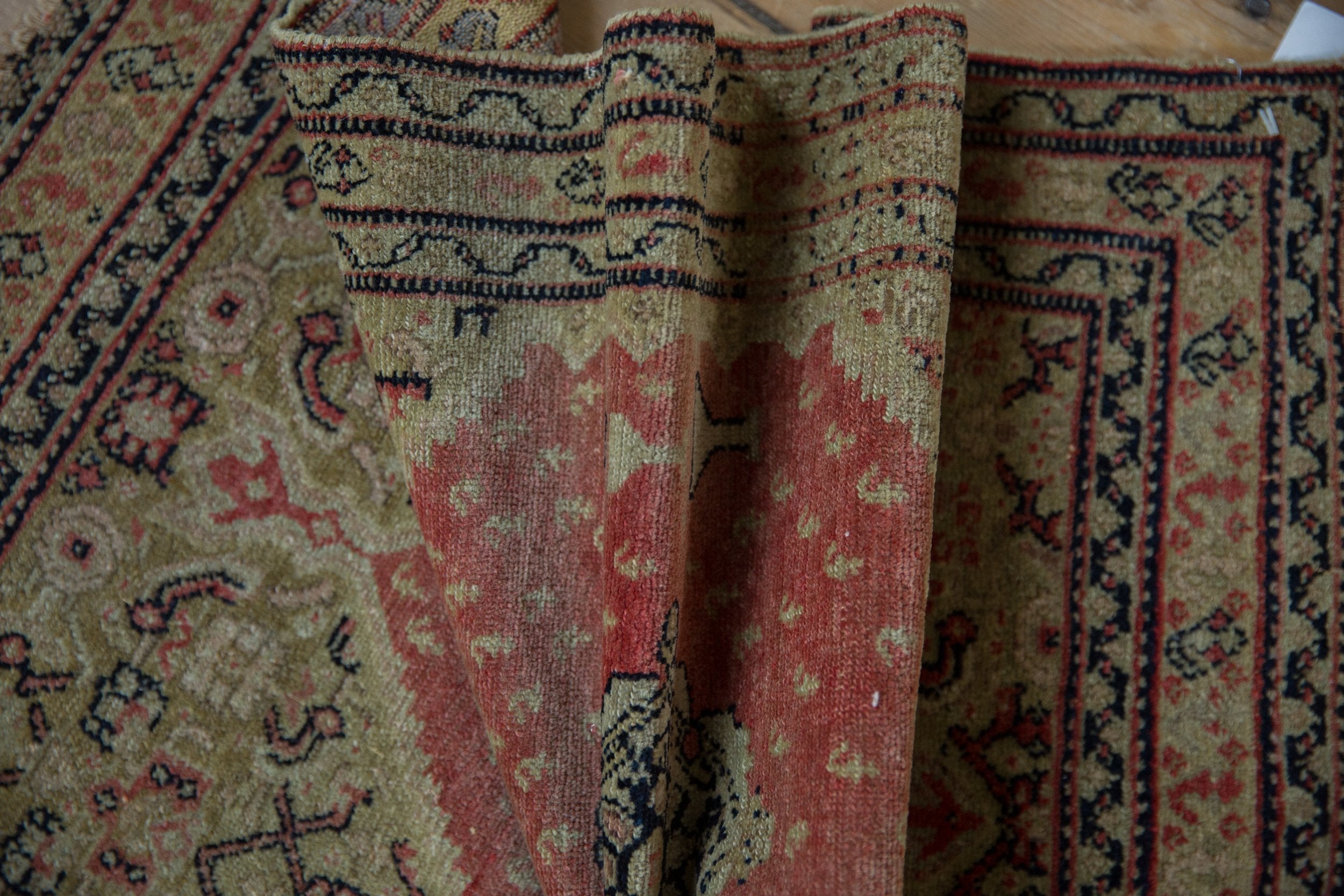 2x3 Antique Fine Senneh Rug Mat // ONH Item 9630 Image 5