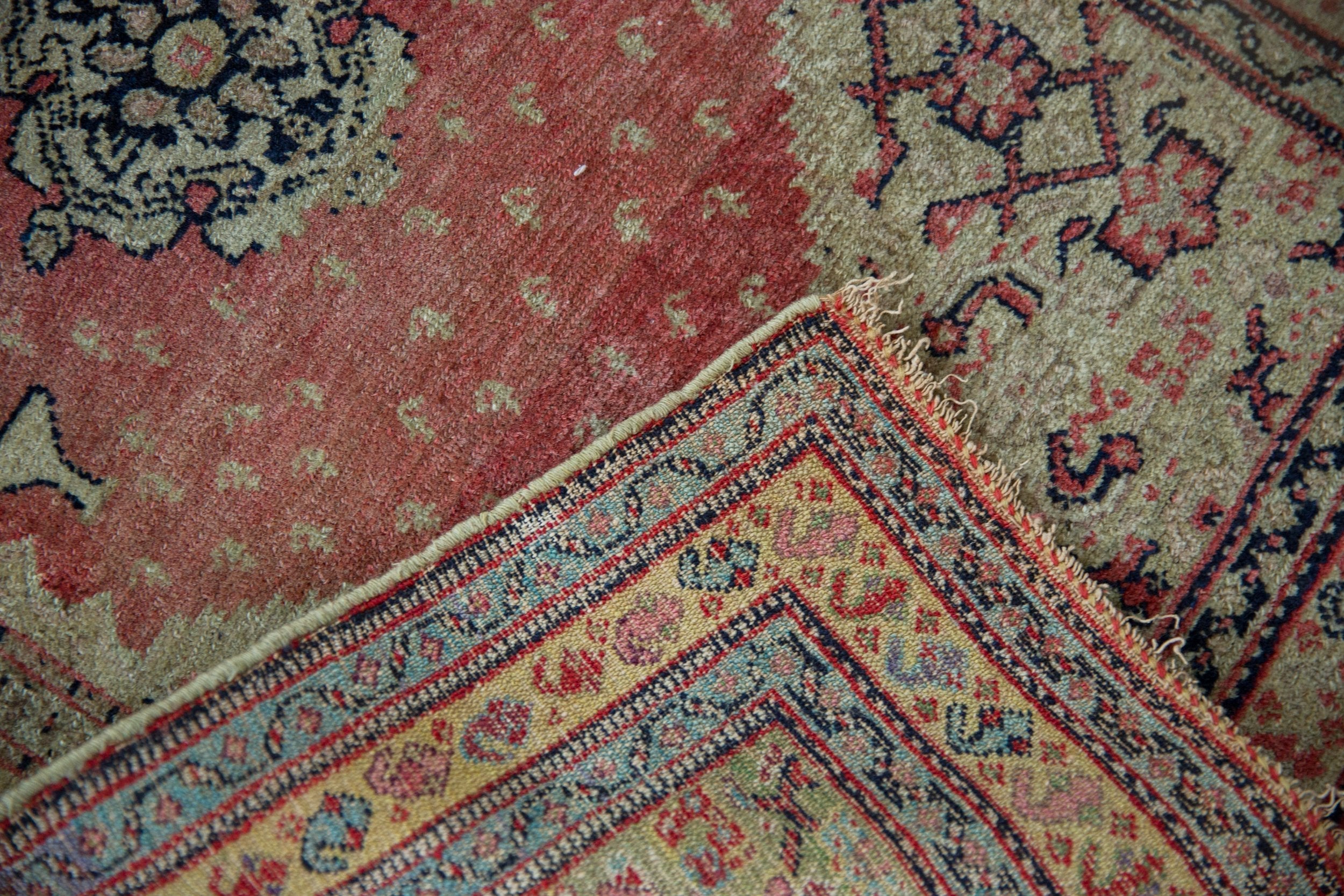 2x3 Antique Fine Senneh Rug Mat // ONH Item 9630 Image 6