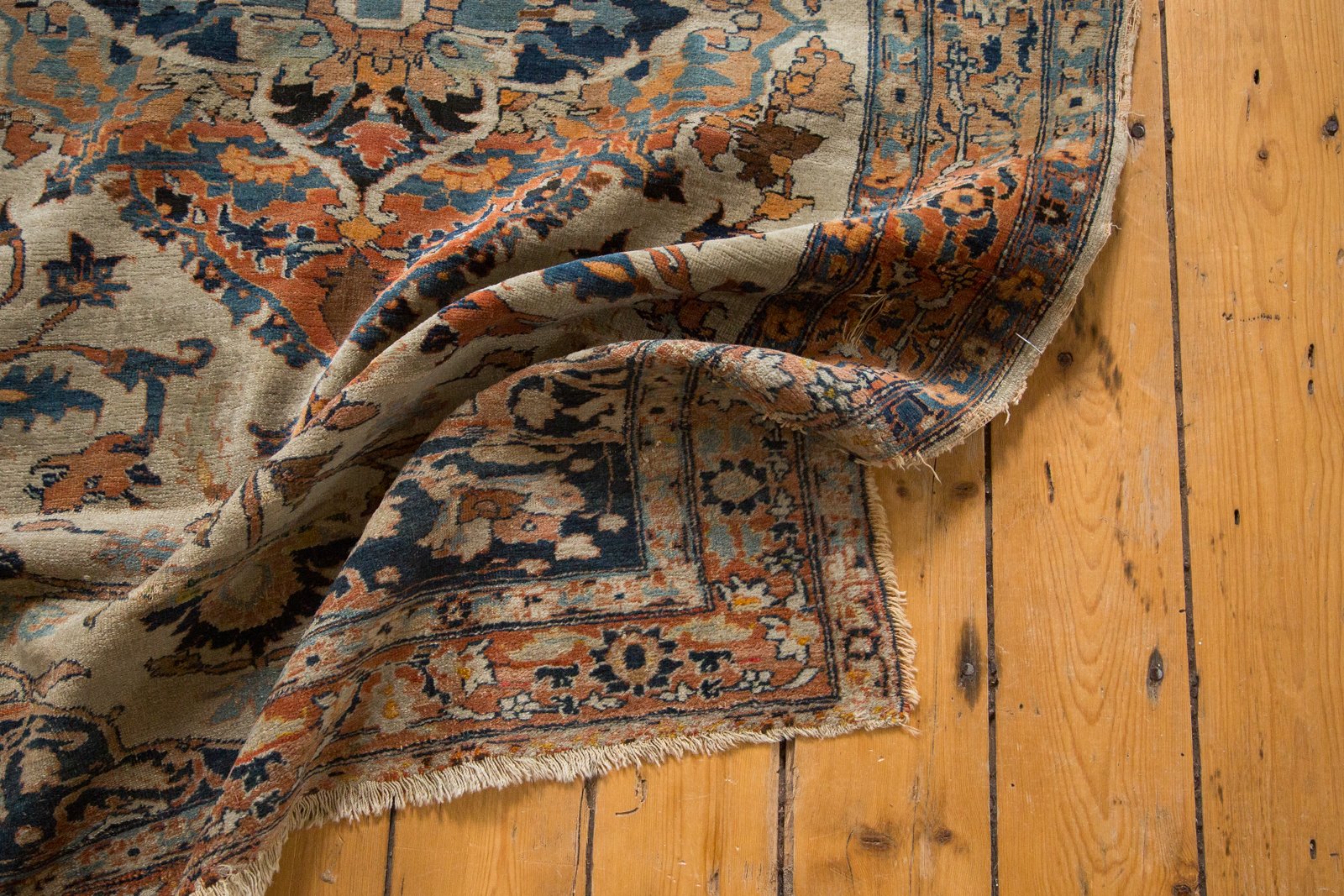 4x5.5 Antique Haji Jalili Tabriz Rug // ONH Item tm01129 Image 2