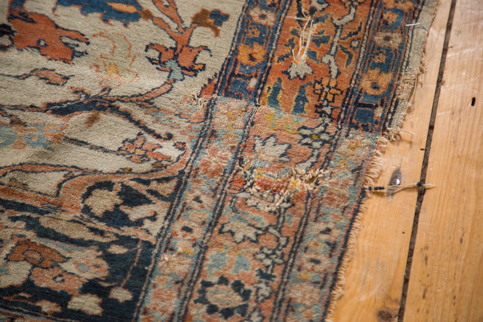 4x5.5 Antique Haji Jalili Tabriz Rug // ONH Item tm01129 Image 5